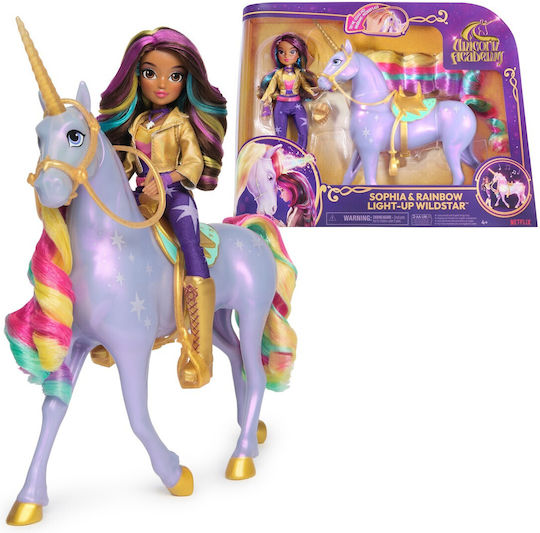 Spin Master de Colectie Set de păpuși Sophia și Wildstar Rainbow pentru 3+ ani+ Ani