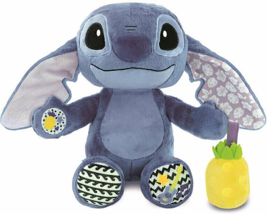 Clementoni Baby Activity Toy Stitch Fabric with Music for 6+ Months