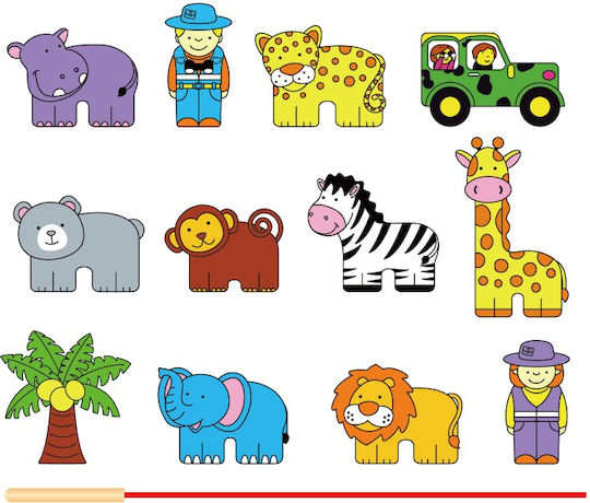 Viga Toys Παιχνίδι με Κορδόνια από Ξύλο