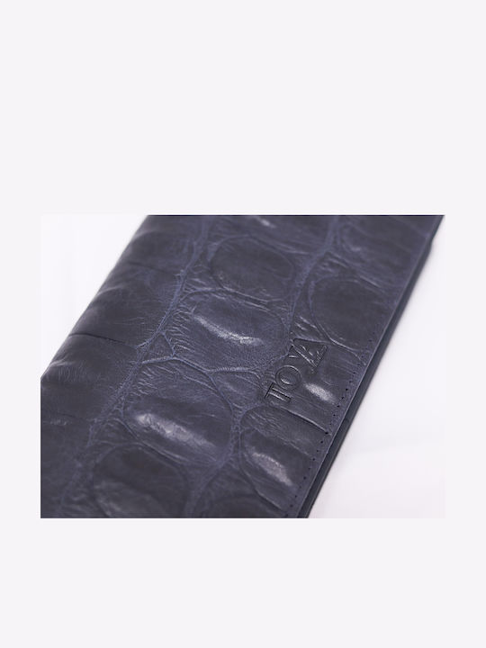 Small Leather Women's Wallet Classic Blue