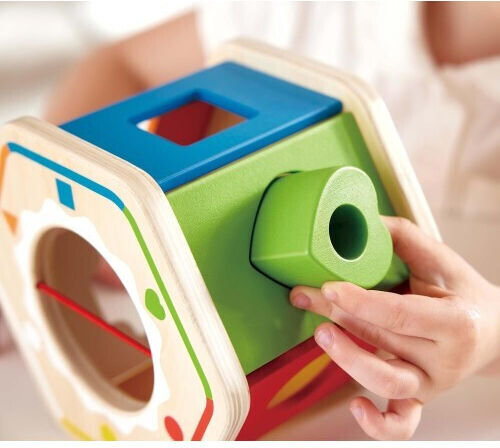 Hape Παιχνίδι Ταξινόμησης Σχημάτων Early Explorer από Ξύλο με Μουσική για 12+ Μηνών