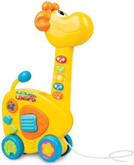 MG Toys Μουσικό Όργανο Giraffe Guitar 2 in 1 με Μουσική για 18+ Μηνών