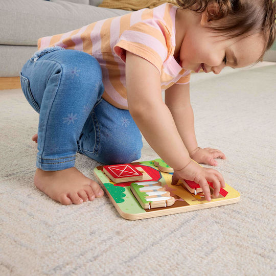 Fisher Price Ζωάκι Πινακας από Ξύλο για 18+ Μηνών