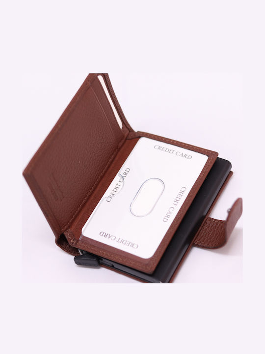 Ανδρικό Πορτοφόλι με RFID και Μηχανισμό Slide Ταμπά
