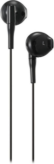 Streetz E130 Earbuds Handsfree Ακουστικά με Βύσμα 3.5mm Μαύρο