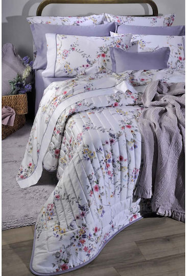 Down Town Home 842 Rania Kissenbezug-Set Oxford Mehrfarbig 52x75cm.