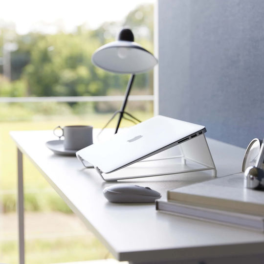Yamazaki Yamazaki Laptop Stand for Laptops Up to 17 Inches White