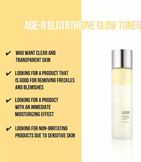 Medicube Glutathione Glow Lichid Toner Pentru Față 140ml