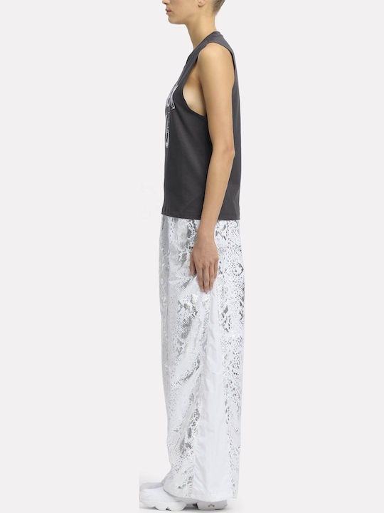 Reebok Women's Bball Off Court Warm Up Pant White