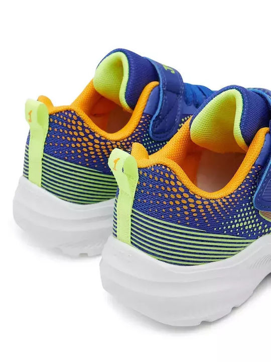 Kids Sneakers with Scratch Blue