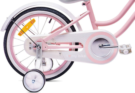 Sun Baby 16" Bicicletă pentru copii de Oras Roz