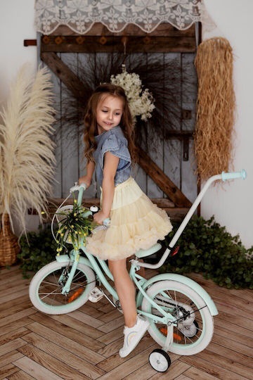 Sun Baby 14" Детски Велосипед Градски Сребрист