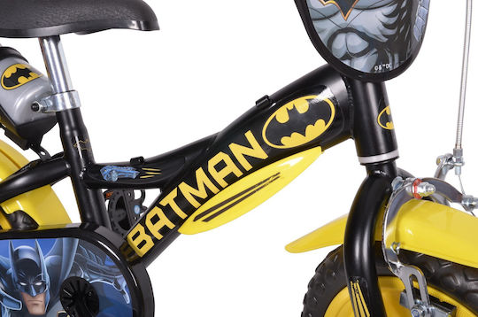Dino Bikes Batman 12" Kids Bicycle BMX Black
