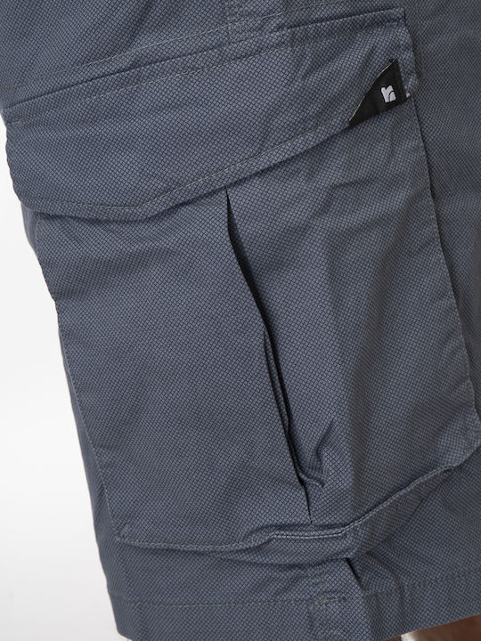Ανδρική Βερμούδα Cargo Stone Blue