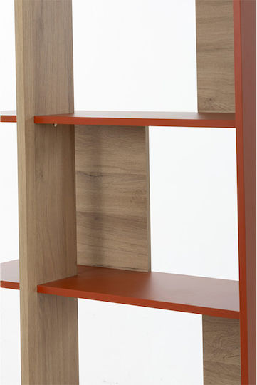 Epura Bookcase Terracotta 90x36x190cm