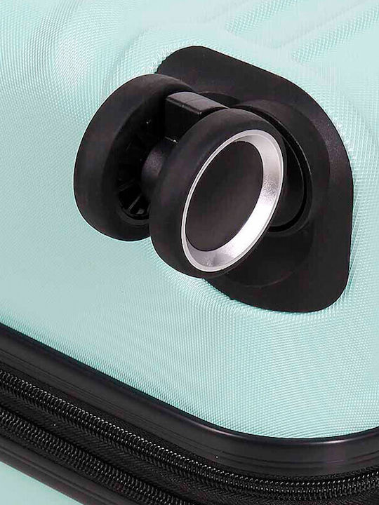 WORLDLINE Großer Reisekoffer Hartschalen Green mit 4 Räder Höhe 74cm