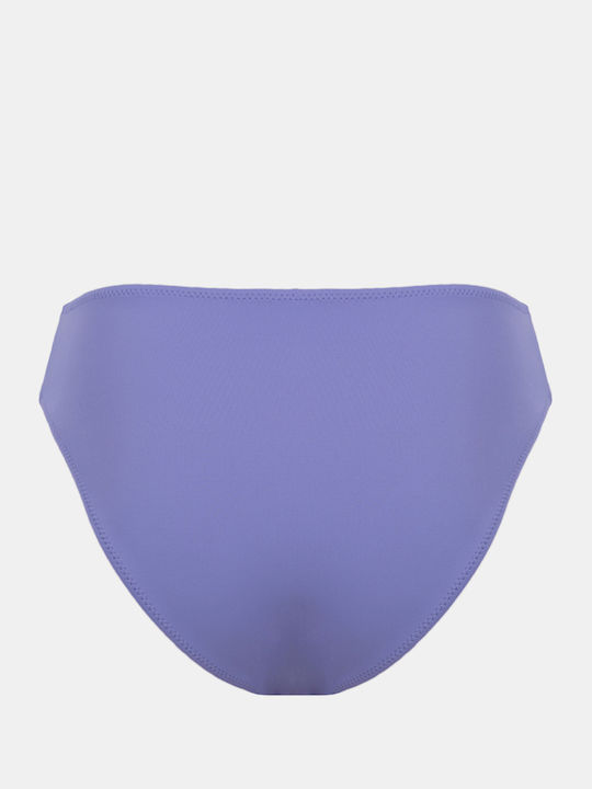 Slip De Costum De Baie Larg Cu Sireturi În Față Blue Bell