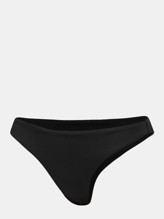 Nahtlose schwarze Bikinihosen Basic