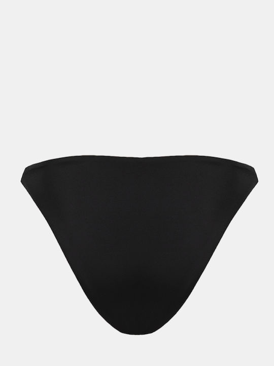 Nahtlose schwarze Bikinihosen Basic