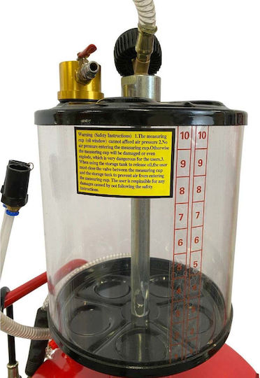 Extractor de ulei cu aer 80l Invento