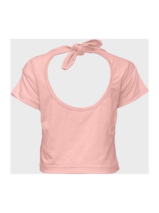 Kids' Set with Leggings Summer 2pcs Peach