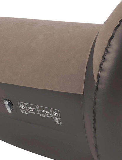 Easy Camp Inflatable Double Sofa Brown 195x85cm