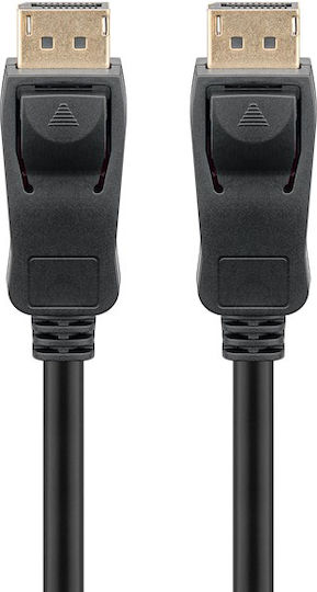 Goobay Cablu DisplayPort - DisplayPort 2m Negru (74744)
