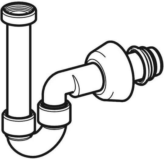 Geberit Siphon Silber