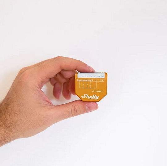 Shelly Wave I4 Smart Switch Z-Wave 10A (με Ουδέτερο)