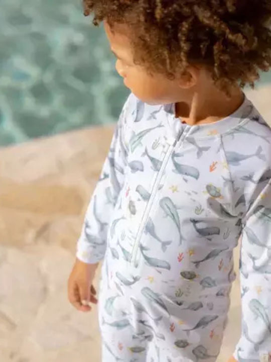 Little Dutch Sea Life Παιδικό Μαγιό Ολόσωμο με Μακρύ Μανίκι Multi-colour