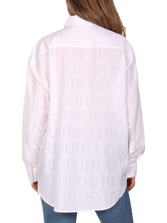 Women's Long Sleeve Shirt White