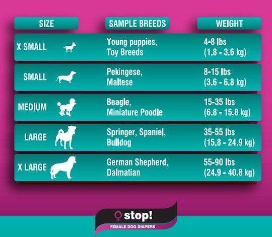Pet Camelot Pampers pentru câini Mediu 13buc