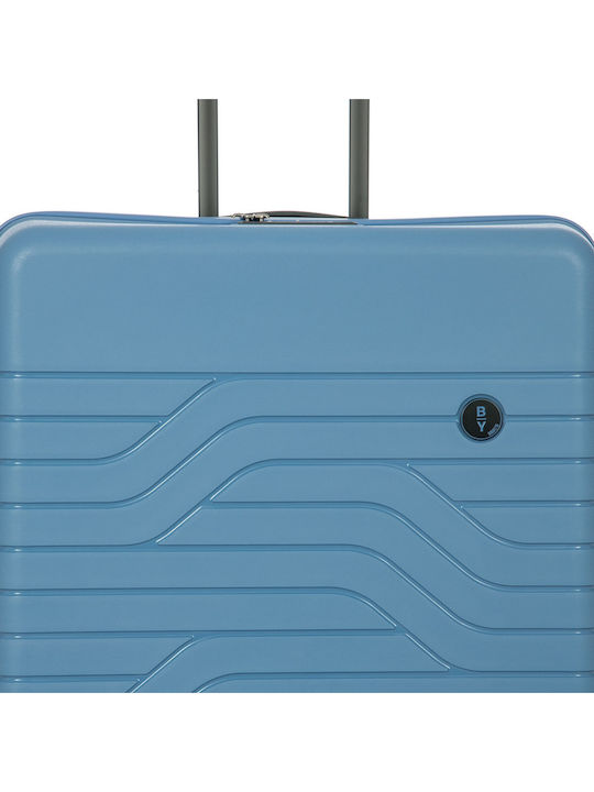 Bric's Milano Μεγάλη Βαλίτσα Ταξιδίου Σκληρή Grey Blue με 4 Ρόδες Ύψους 79εκ.