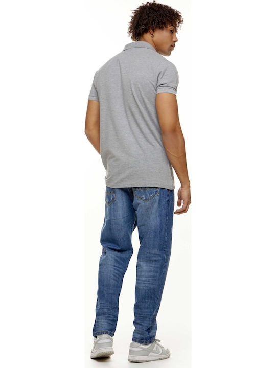 Polo Short Sleeve Grey Blouse