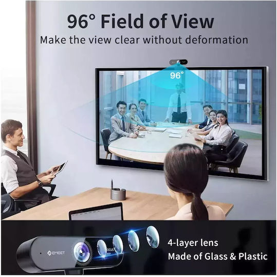 Emeet Nova Full HD 1080p Web Camera with Autofocus