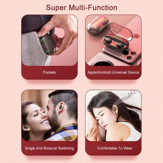 In-Ear Bluetooth-Freisprecheinrichtung Kopfhörer mit Ladeetui TWS