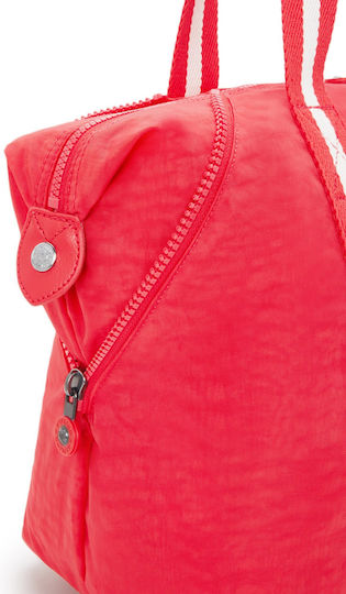 Kipling 58cm Σακ Βουαγιάζ Κόκκινο Υφασμάτινο 20x32εκ.