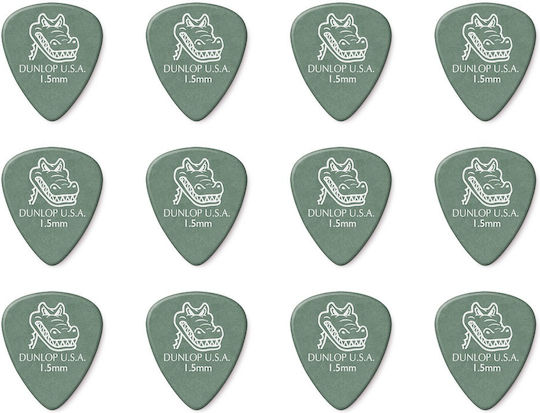 Dunlop Guitar Picks Gator Grip Pick Thickness 1.50mm Set 12pcs