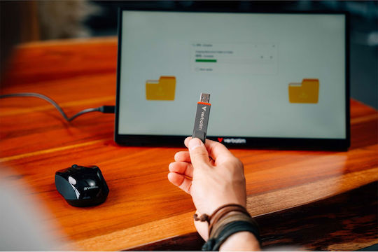 Verbatim Dual 1.0TB USB 2.0 Stick με σύνδεση USB-A & USB-C Γκρι