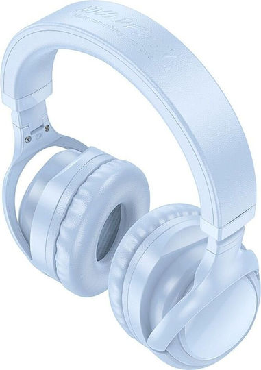 Hoco Bluetooth Wireless Over Ear Headphones Blue