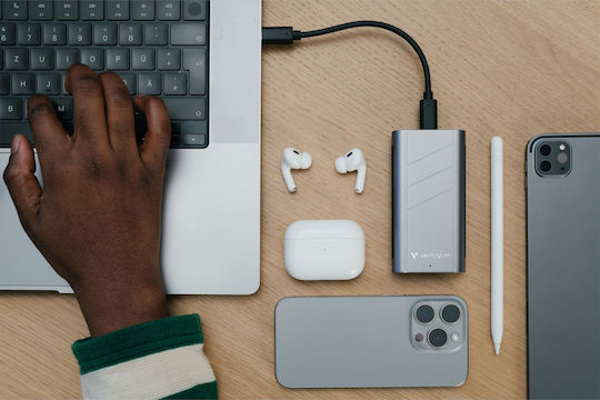 Verbatim TurboMetal USB-C Външен SSD 2TB 2.5" Черен