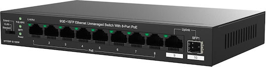 Tenda L2 Switch with 10 Gigabit (1Gbps) Ethernet Ports