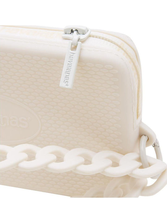 Havaianas Γυναικείο Νεσεσέρ Mini σε Μπεζ χρώμα 16.3cm