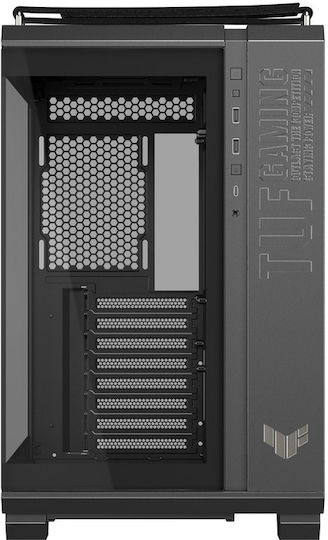 Asus TUF Gaming GT502 Horizon ARGB Midi Tower Κουτί Υπολογιστή με Πλαϊνό Παράθυρο Black Edition