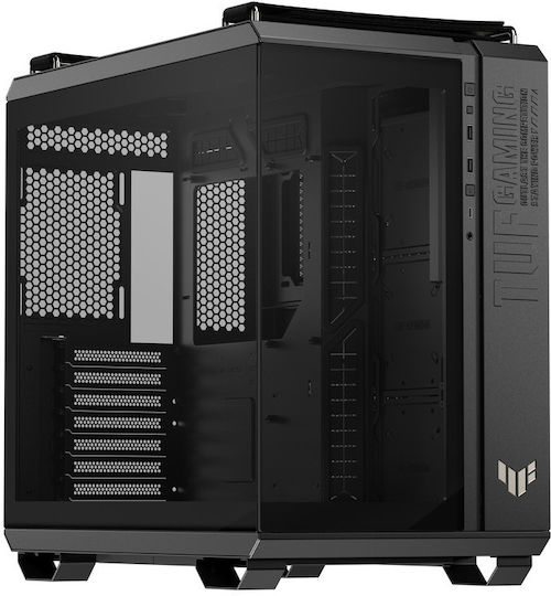 Asus TUF Gaming GT502 Horizon ARGB Midi Tower Κουτί Υπολογιστή με Πλαϊνό Παράθυρο Black Edition
