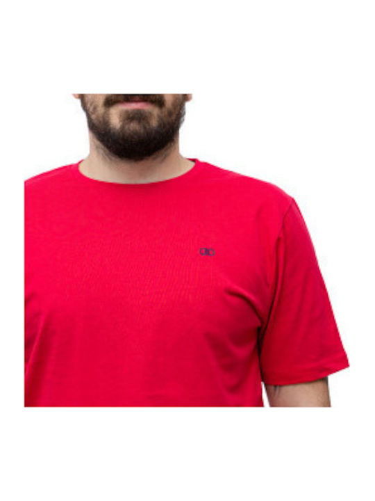 T-shirt Μπορντό