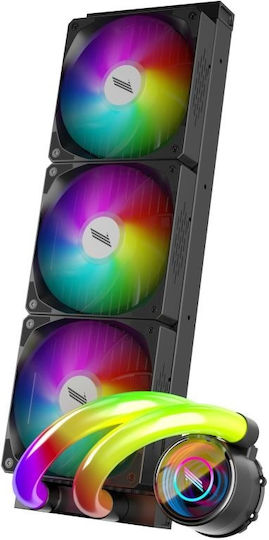 1STPLAYER MT360 Infinite Space Υδρόψυξη AIO CPU με 3 Ανεμιστήρες 120mm και ARGB Φωτισμό