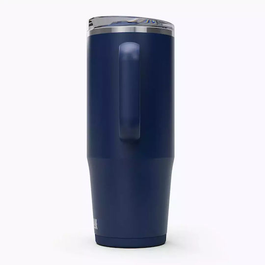 Stainless Steel Thermos Bottle BPA Free 950ml Navy