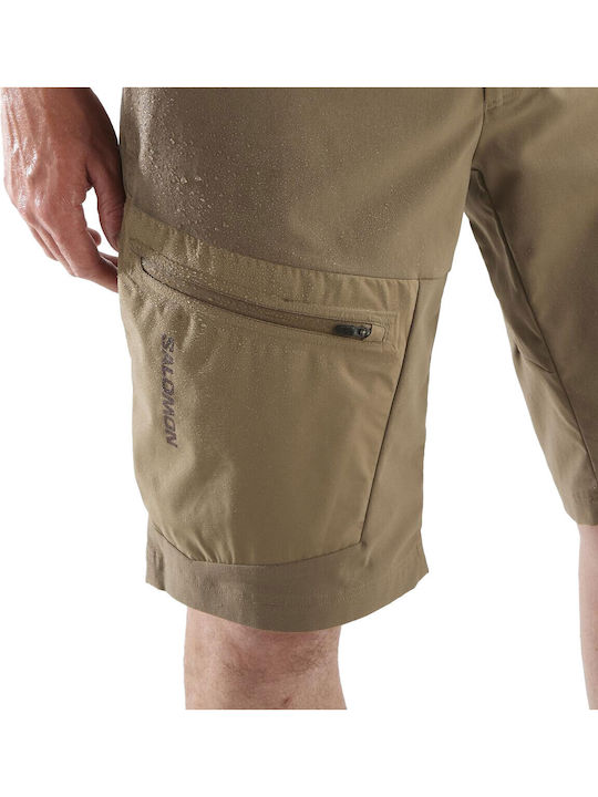 Salomon Outerpath Men's Hiking Short Trousers Brown