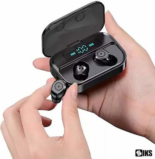 T50 Earbud Bluetooth Handsfree Căști cu Rezistență la Transpirație și Carcasă de Încărcare Intelligent LED Display